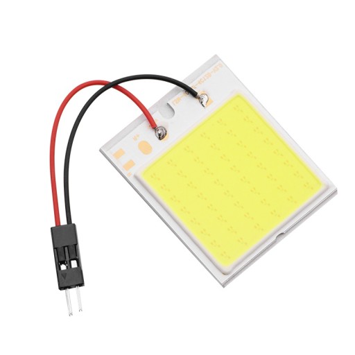 ПАНЕЛЬНЫЙ СВЕТОДИОДНЫЙ МОДУЛЬ COB 48 CHIP W5W C5W C10W T4W 40x35