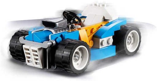 LEGO CREATOR 31072 Мощные двигатели Гоночная машина 3 в 1 Моторная лодка Формулы