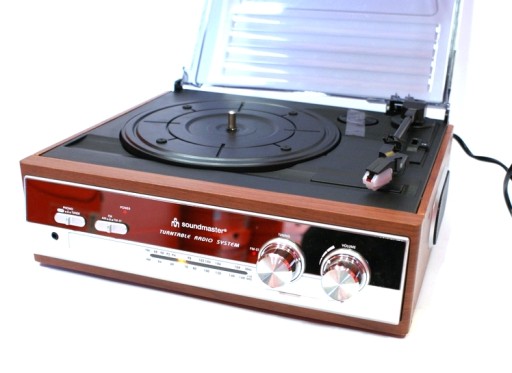 Проигрыватель Soundmaster PL186 коричневый