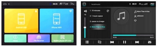 АВТОМОБИЛЬНОЕ РАДИО 2DIN GPS BT USB ANDROID WiFi FV