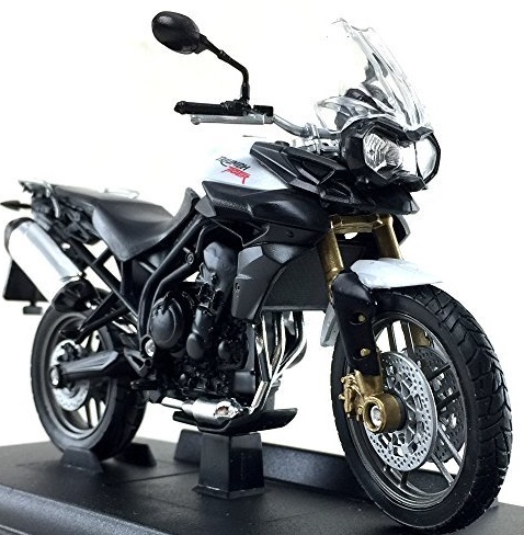 TRIUMPH Tiger 800 мотоцикл 1:18 Welly металл