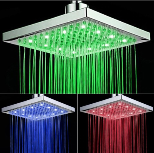 ZESTAW PRYSZNICOWY PODTYNKOWY LED TERMOSTAT