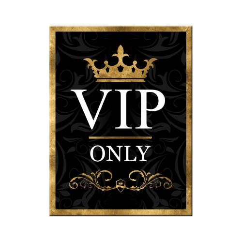 VIP Only черный Ностальгический магнит 14304