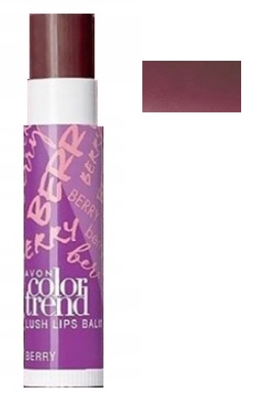 AVON Бальзам для губ «Красочный черничный коктейль»