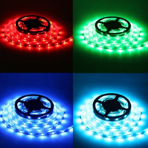 RGB LED STRIP 150 SMD 5050 5M водонепроницаемая