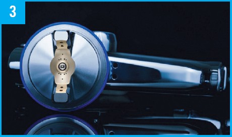 Комплект форсунок SATA 5500 1.3 I HVLP NOZZLE струйные форсунки