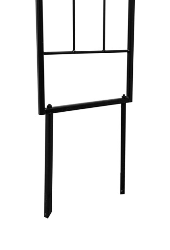 Pergola metalowa ogrodowa, łuk różany, pnącza szerokość 120cm P7