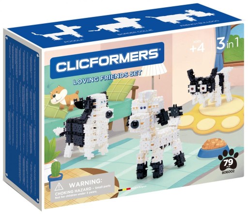 Блоки CLICS PL CLICFORMERS 806002 Loving Friends