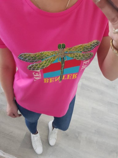 Блузка Benter Dragonfly - Розовый размер М (28193)
