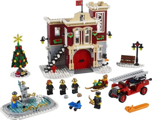 LEGO 10263 Remiza strażacka w zimowej wiosce