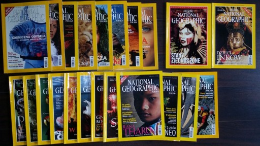 NATIONAL GEOGRAPHIC 2000-13шт,1999-1шт,2001-8шт