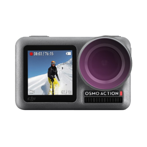 DJI OSMO ACTION Красный подводный корректирующий фильтр для воды