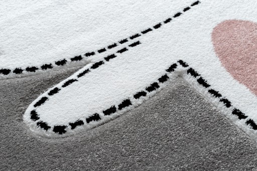 LUZCZOW PETIT CARPETS 80x150 КОТЕНОК серый #GR3449