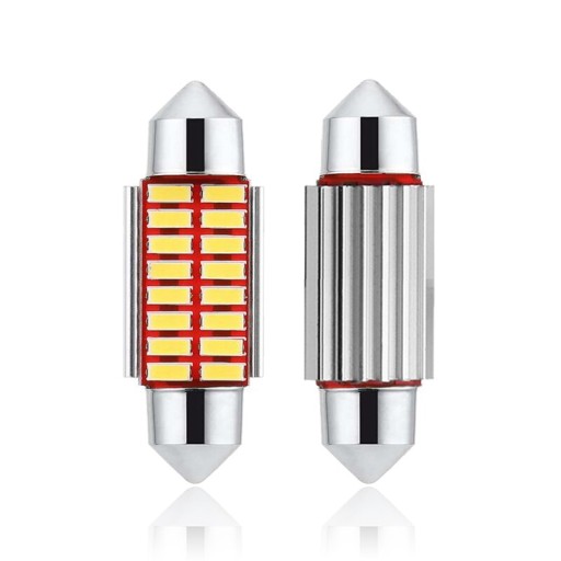 СВЕТОДИОДНАЯ ЛАМПА 16 SMD 4014 C3W C5W C10W CANBUS 36мм