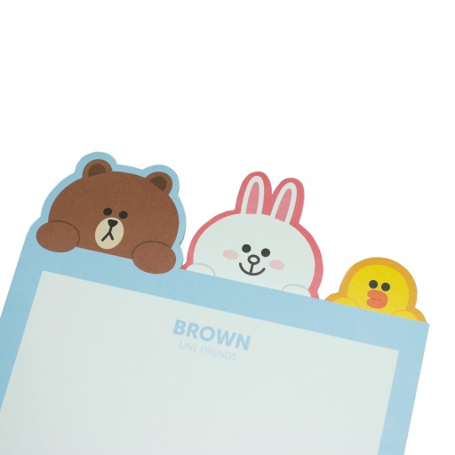 Line Friends - Планировщик/настольный блокнот 3 x А5