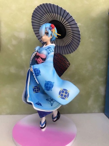 АНИМЕ ФИГУРА Re Zero Rem Кимоно Вер 1/8 26 см