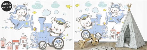 НАКЛЕЙКИ НА СТЕНУ ДЛЯ ДЕТЕЙ, САМОЛЕТ, ВОЗДУШНЫЕ ВОЗДУШИ, ГОРЫ