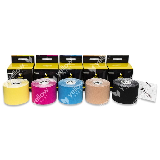 YellowSPORT TAPE PATCHES KINESIO TAPING TEJPY TEJP