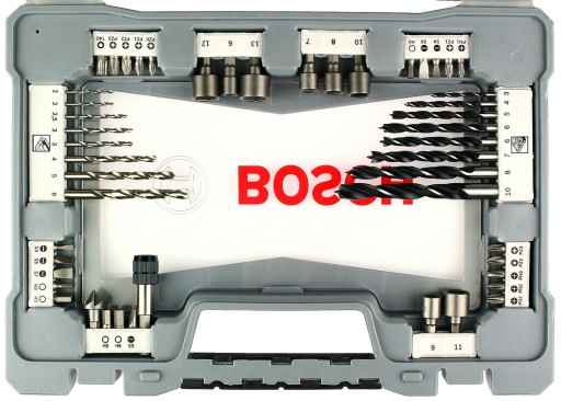 Комплект BOSCH PRO DRILLS AND ENDOPE из 105 предметов V-LINE