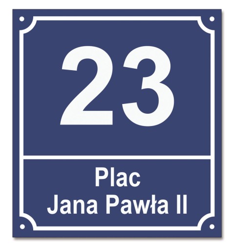 АДРЕСНАЯ ТАБЛИЧКА С НОМЕРОМ ДОМА, доска 23х25 см.