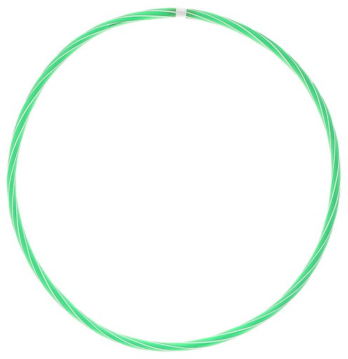 ТРЕНИРОВОЧНОЕ КОЛЬЦО ДЛЯ ФИТНЕСА-АЭРОБИКИ НА КОЛЕСАХ HULA HOP 80 СМ