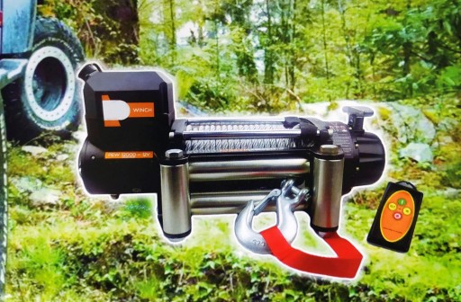 ЛЕБЕДКА PRESKO PEW 12000 ЛЕБЕДКА 5.5T 12V ЭВАКУАТОР