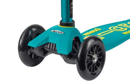 Микро - Самокат трехколесный Maxi Deluxe Petrol Green