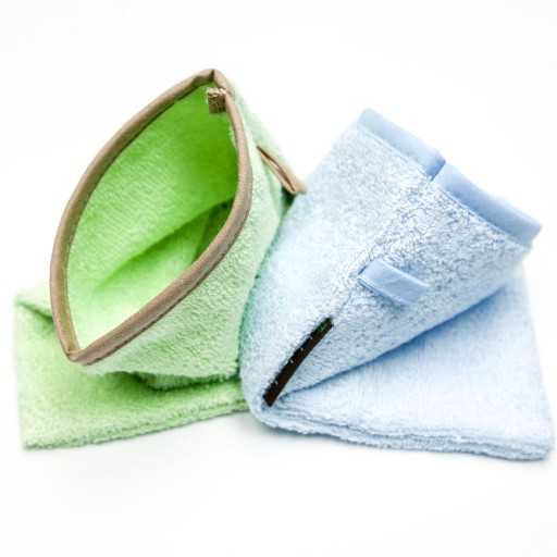 WASH WASHER, БАМБУКОВАЯ перчатка, БЕЛАЯ губка