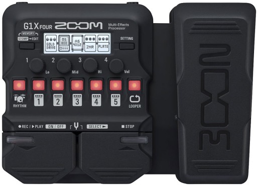 ZOOM G1X FOUR GUITAR МУЛЬТИЭФФЕКТНЫЙ, ЭФФЕКТ ДЛЯ ГИТАРЫ