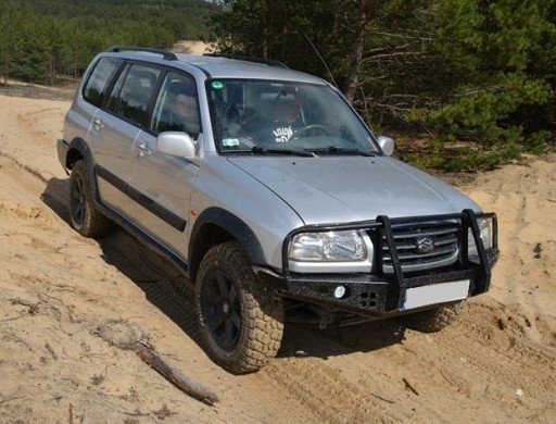 Suzuki Grand Vitara I стальной передний бампер