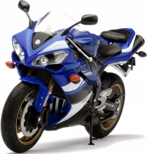 YAMAHA YZF-R1 2008 мотоцикл 1:18 Welly металл