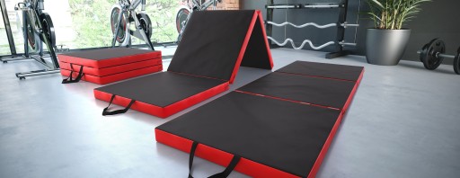Складной матрас для гимнастических упражнений 195x80x5.