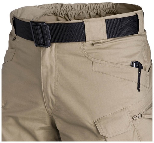 SPODENKI KRÓTKIE MESKIE BÓJOWKI HELIKON UTS 11 SZORTY WOJSKOWE KHAKI XL