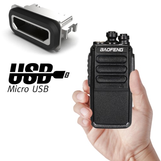 BAOFENG C3 WALKIE TALKIE РАДИО PMR USB ЗАРЯДКА ПРОЧНАЯ