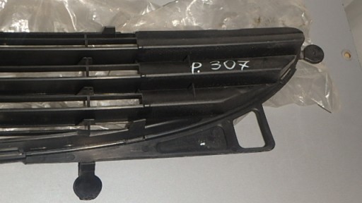 PEUGEOT 307 РЕШЕТКА ЦЕНТРАЛЬНОГО БАМПЕРА 9634014177