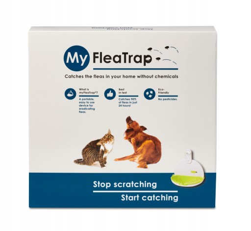 myFleaTrap экологическая ловушка для блох