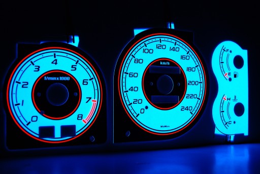 Mazda 323F BA INDIGLO MoMan циферблаты одометра
