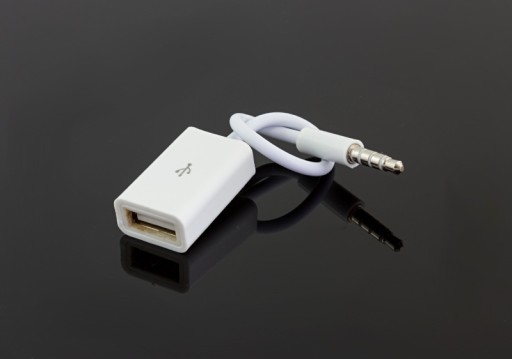 АДАПТЕР AUX КАБЕЛЬ МИНИ-ДЖЕК 3,5 ММ USB IPHONE IPOD