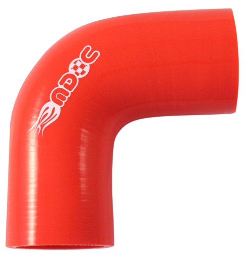 MDC SILICONE ELBOW 63 мм плетеный интеркулер с углом наклона 90 градусов