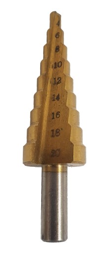 СВЕРЛА СТУПЕНОЧНО-КОНИЧЕСКИЕ 4-32 ТИТАН-3ЭЛ.