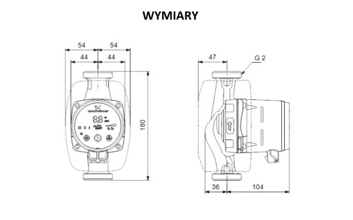 GRUNDFOS ALPHA3 32-40 ЦИРКУЛЯЦИОННЫЙ НАСОС ЦЕНТРАЛЬНОГО ОТОПЛЕНИЯ