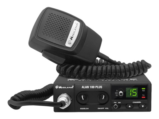 RADIO CB ALAN MIDLAND 100 PLUS AM/FM 40 KANAŁÓW