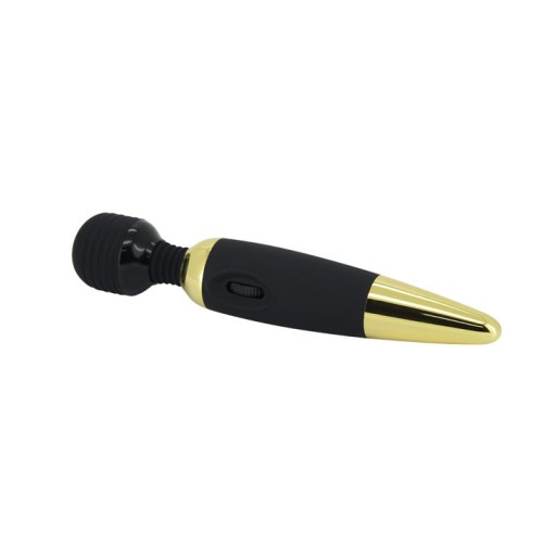 Вибратор для микрофона Power Wand, черное золото