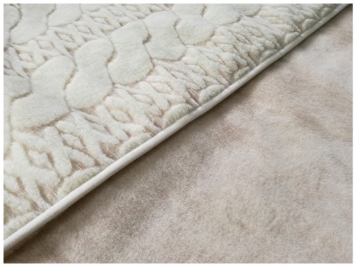 KOŁDRA WEŁNIANA 140x200 CAMEL KASZMIR CALABRIA CK1