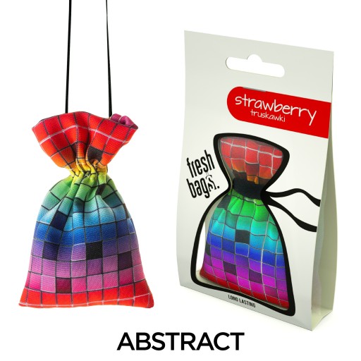 FRESH BAGS ABSTRACT ароматизатор для автомобиля клубника