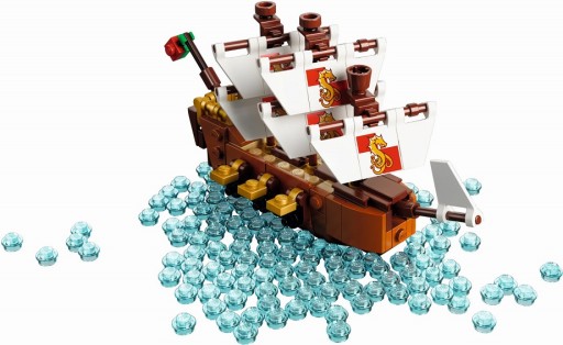 LEGO 92177 IDEAS — КОРАБЛЬ В БУТЫЛКЕ