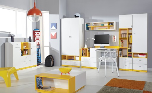 MOBI 11 DESK мебель белый бирюзовый MDD24