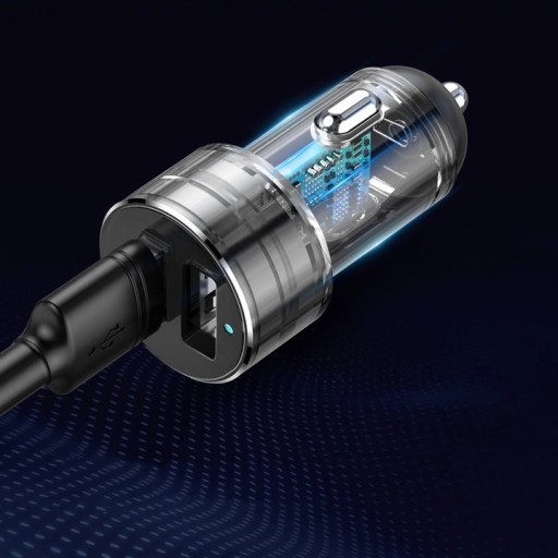 BASEUS CAR CHARGER 2x USB разветвитель 2x CARTRIDGE SOCKET
