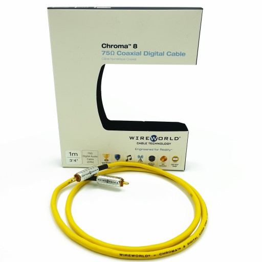 Wireworld Chroma 8 (CRV) Цифровой коаксиальный кабель 1RCA 1,0 м
