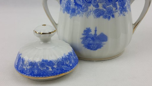 ROSSLAU CHINA BLAU - сахарница